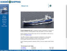 Tablet Screenshot of eckeroshipping.com